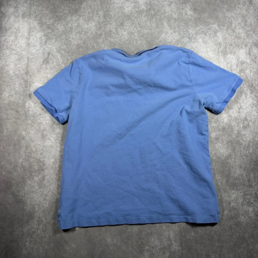 Polo Ralph Lauren Classic Fit Polo Shirt Mens Large Blue Short Sleeve Pique